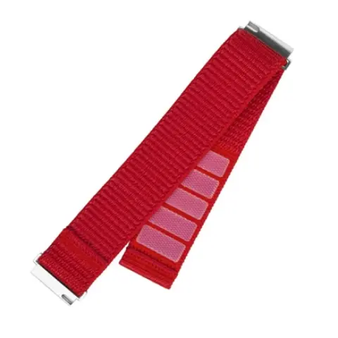 FIXED Nylon Sporty Strap Quick Release 22mm piros