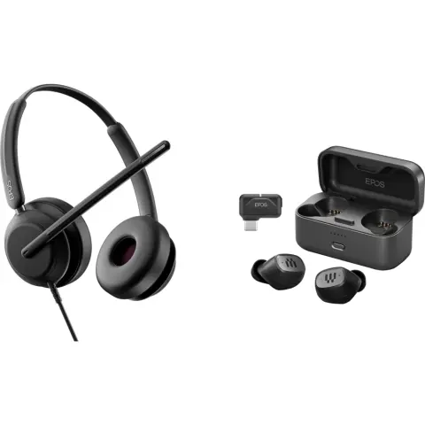 EPOS IMPACT 760T MS Duo USB-C + GTW 270 fekete