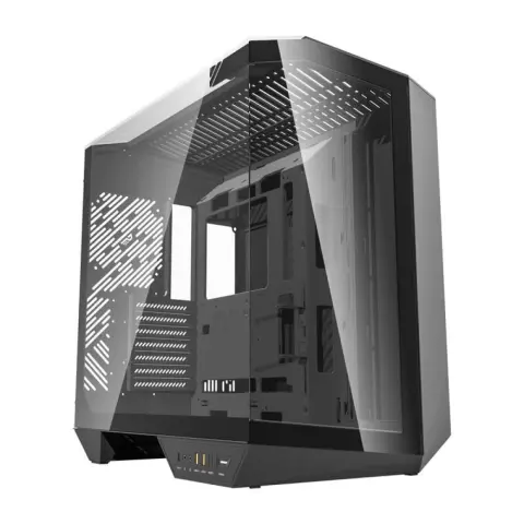 DARKFLASH DY470 ventilátorok nélkül fekete