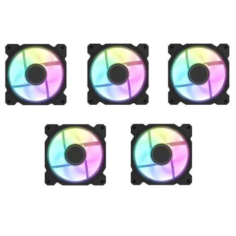 DARKFLASH DR08 fekete 5 darabos szett