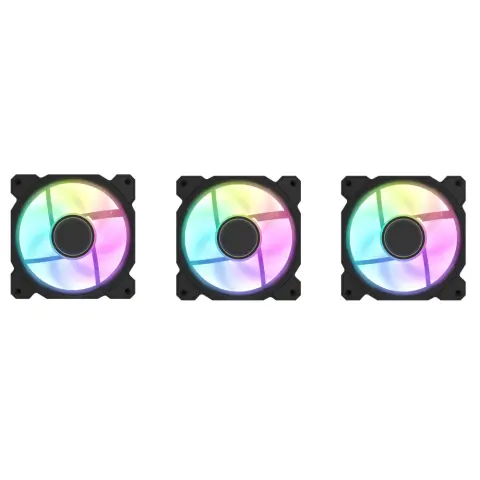 DARKFLASH DR08 fekete 3 darabos szett