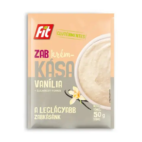 Fit reggeli zabkrémkása vanília 50 g