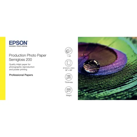 EPSON C13S450377 Fényes fotópapír 36"x30m 200g