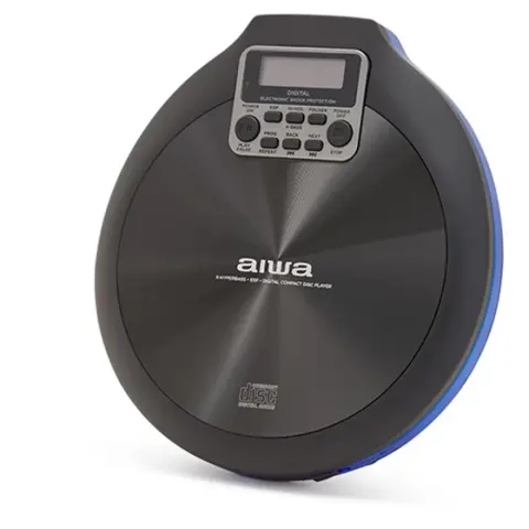 AIWA PCD-810 fekete-kék