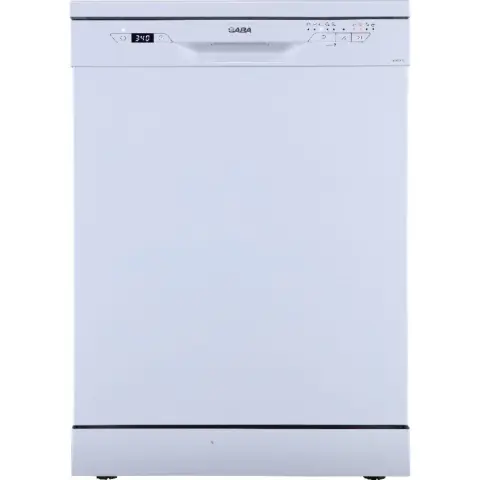 GABA GMDW-60W Freestanding dishwasher with LED display 60cm White