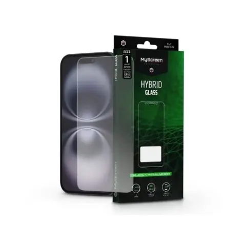 MYSCREEN HybridGLASS Green kijelzővédő iPhone 16