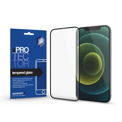 XPRO 0.33 Full 3D kijelzővédő üveg iPhone 16 Pro fekete