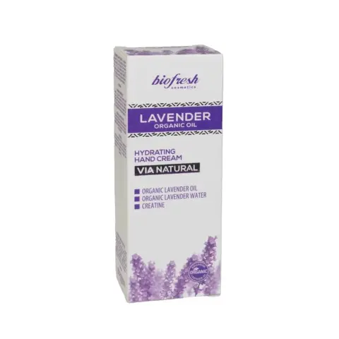 Biofresh lavender hand cream with organic oil 50 ml