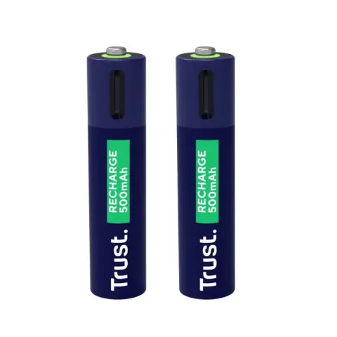 TRUST Rechargeable mikro ceruza akku (AAA) 500mAh 2db