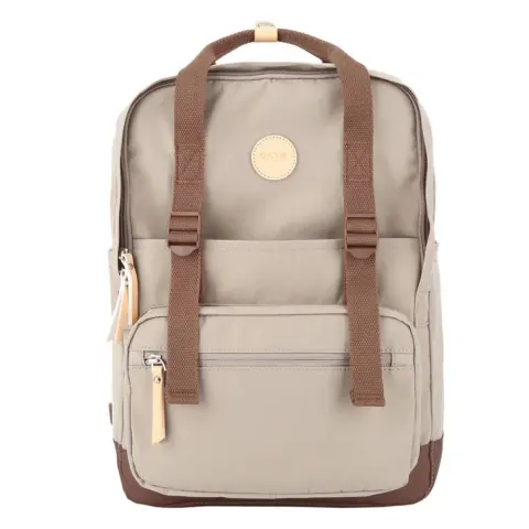 HIMAWARI 1085B Laptop backpack 15" bézs-barna