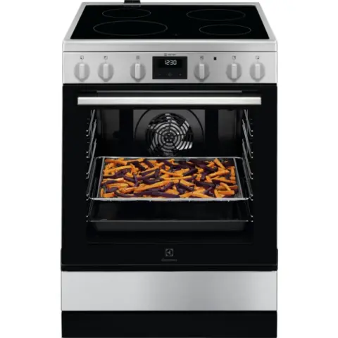 ELECTROLUX LKR64020CX Elektromos tűzhely 73L A Rozsdamentes acél