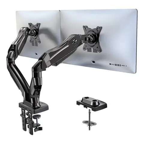 HUANUO HNDS6 Dual desk monitor mount 13-30" black