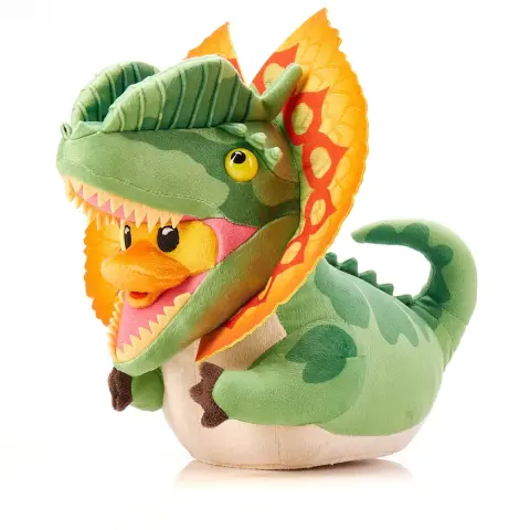 NUMSKULL TUBBZ Cosplaying Ducks - Jurassic Park Dilophosaurus kacsa figura plüss változat