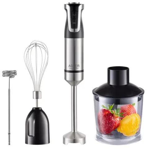 ADLER AD 4627 Mixer de mână 1800W Argintiu/Negru