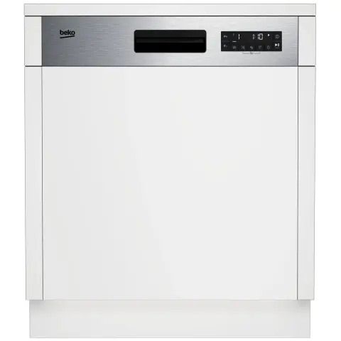 BEKO BDSN28530X Mosogatügép D Ujjlenyomatmentes rozsdamentes acél