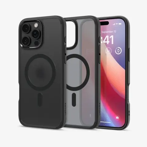 SPIGEN Ultra Hybrid MagFit tok Apple iPhone 16 Pro Max fekete