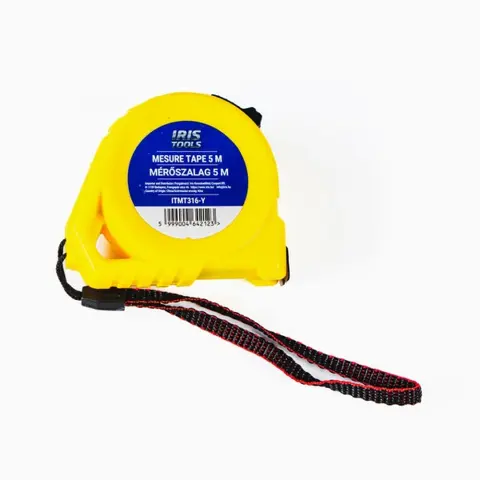 IRIS ITMT316-Y Maßband 5m lange 19mm breit