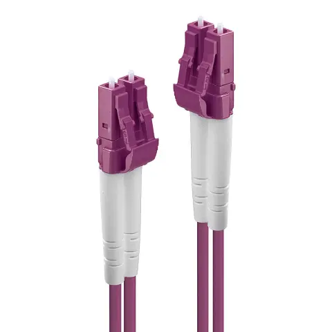 LINDY Fiber Optic LC Összekötő Lila 2m 46341