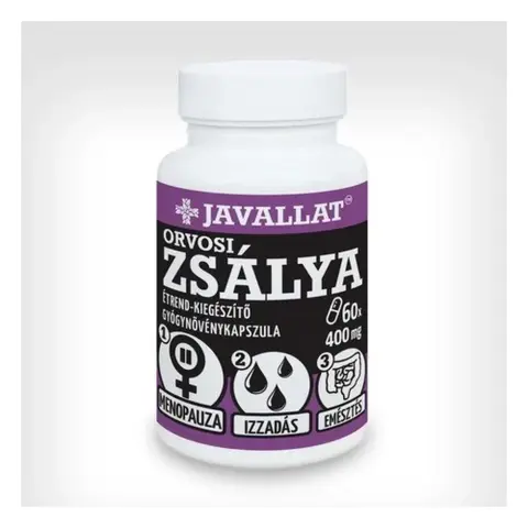 Javallat orvosi zsálya étrend-kiegészítő kapszula 60 db