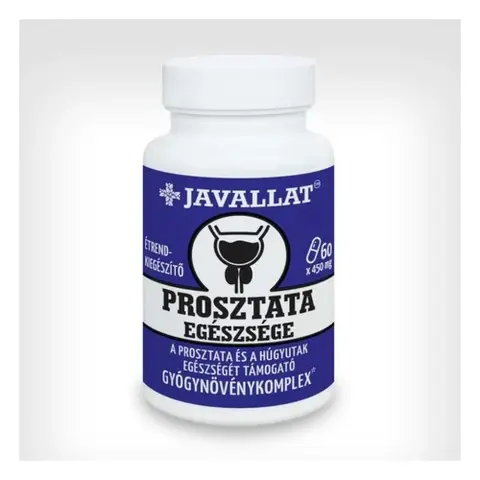Javallat prosztata egészsége étrend-kiegészítő kapszula 60 db