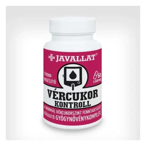 Javallat vércukor kontroll étrend-kiegészítő kapszula 60 db