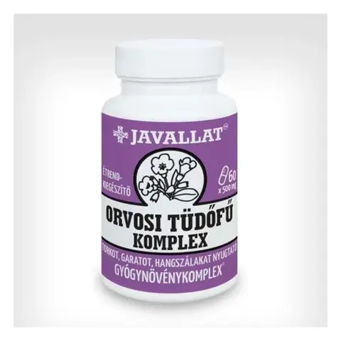 Javallat orvosi tüdőfű komplex étrend-kiegészítő kapszula 60 db