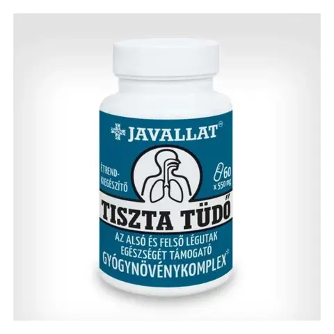 Javallat tiszta tüdő étrend-kiegészítő kapszula 60 db