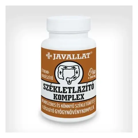 Javallat székletlazító komplex étrend-kiegészítő kapszula 60 db