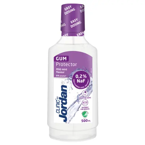 JORDAN Jordan szájvíz clinic gum protector alkoholmentes 500 ml