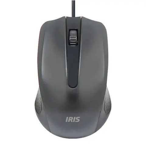 IRIS IOM861 vezetékes egér fekete