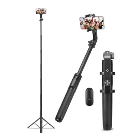 SPIGEN Tripod Selfie stick fekete S560W