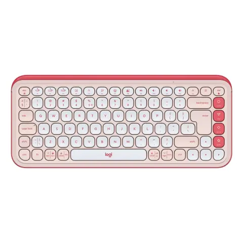 LOGITECH POP Icon Keys US Angol rózsaszín