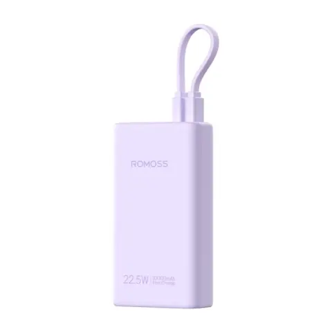 ROMOSS PHA10 PowerBank 10000mAh 22.5W lila