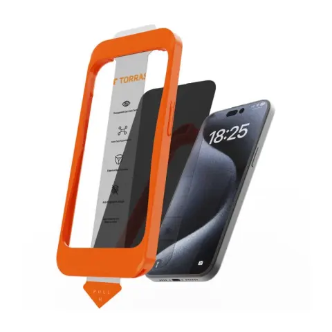 TORRAS Install Master képernyővédő üveg iPhone 16