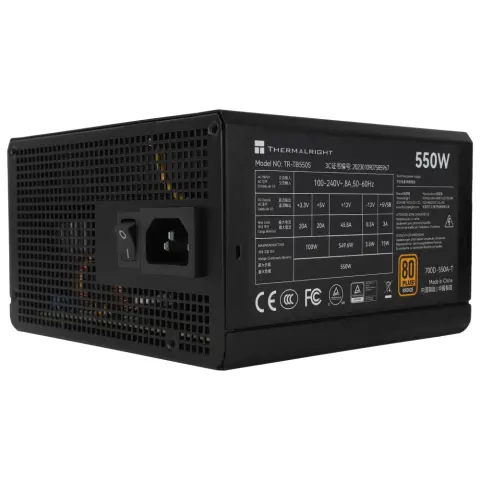 THERMALRIGHT TR-TB550S 550W 80 Plus Bronze tápegység