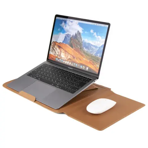 CELLECT Djeluje na kožu višenamjenski držač za laptop brown