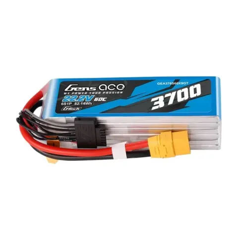 GENS ACE G-Tech 3700mAh 22.2V 60C 6S1P XT90 LiPo akkumulátor