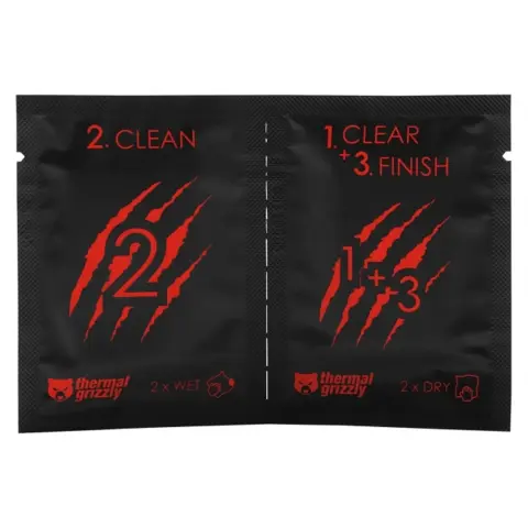 THERMAL GRIZZLY CPU cleaning cloth kit