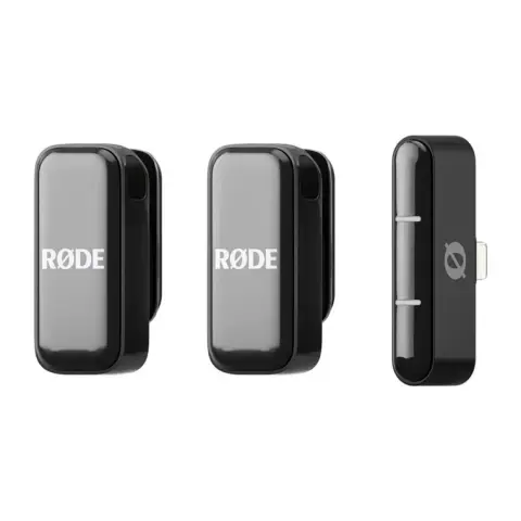 RODE Wireless Micro-C ultra kompakt két csatornás vezeték nélküli fekete