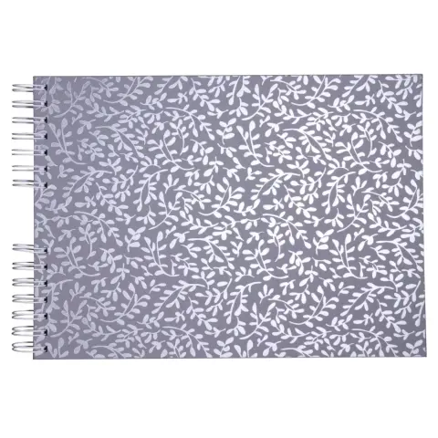 EXACOMPTA Spiral-Fotoalbum 32x22 cm 25 Blatt Autentik blaugrau