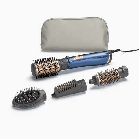 BABYLISS AS965E Style Pro rotating brush hair styler Blue-gold