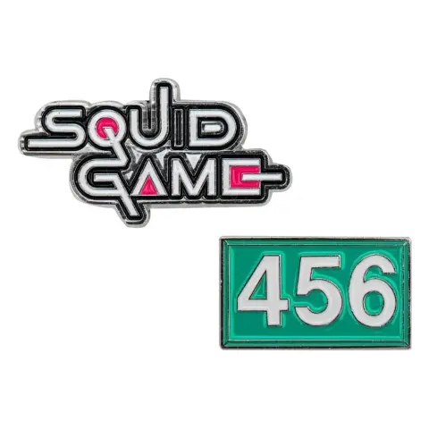 CINEREPLICAS Squid Game Pins Squid Game és Player 456 kitűző szett