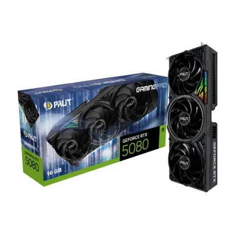 PALIT GamingPro GeForce RTX 5080 16GB GDDR7 DLSS4