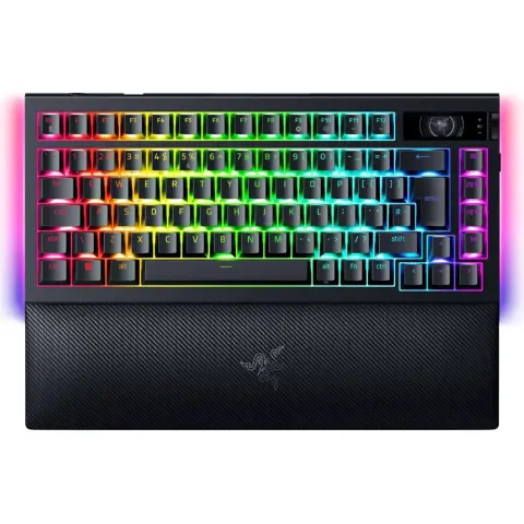 RAZER BlackWidow V4 Pro 75% Orange Tactile US Angol (ISO) fekete