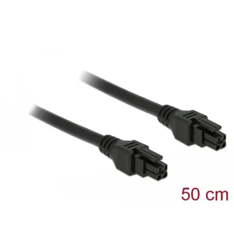 DELOCK Micro Fit 3.0 Táp Fekete 50cm 85374