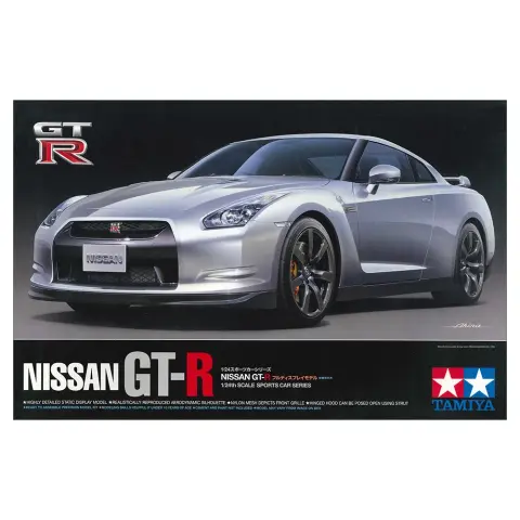 TAMIYA 1/24 NISSAN GT-R sportkocsi modell