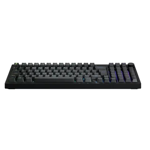 AVAX GM03 98% Gasket RGB mechanikus vezetékes billentyűzet Outemu Brown Magyar fekete