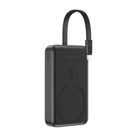 BASEUS Magnetic Mini Power Bank 10000mAh 30W Bayern Edition fekete