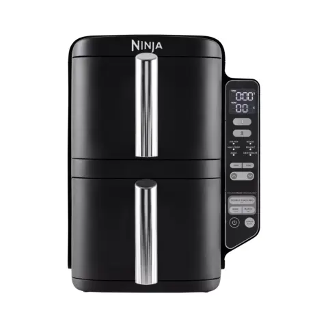 NINJA KITCHEN SL300EU Emeletes Dual Zone Airfryer 2x3.8L Fekete