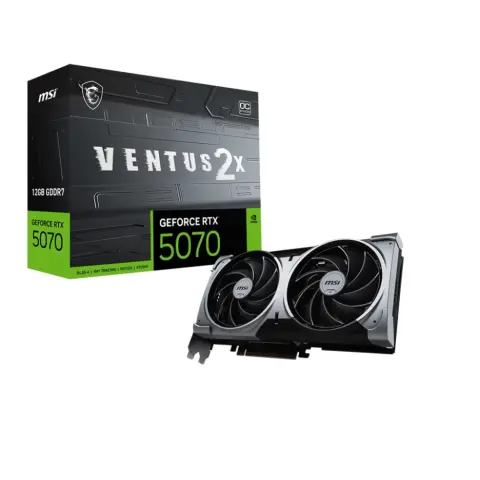 MSI VENTUS 2X OC GeForce RTX 5070 12GB GDDR7 DLSS4